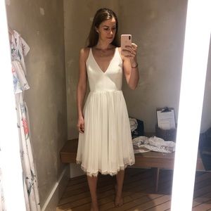 BHLDN Alicia Dress Ivory